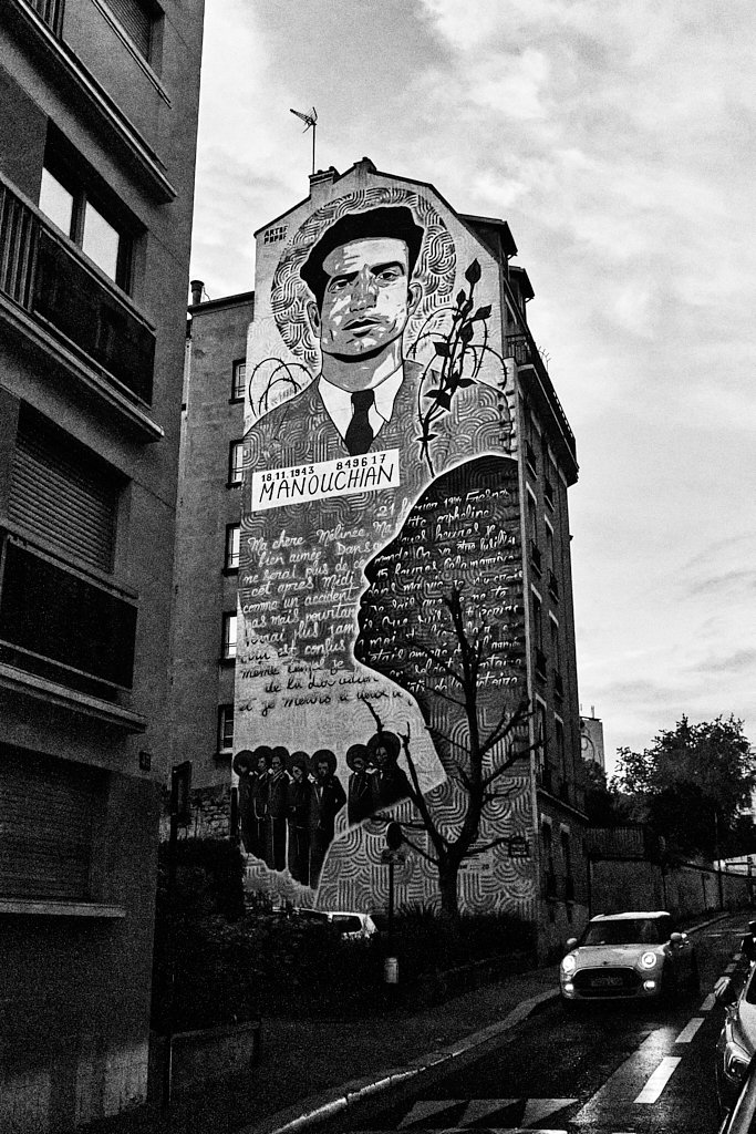 Fresque murale Manouchian